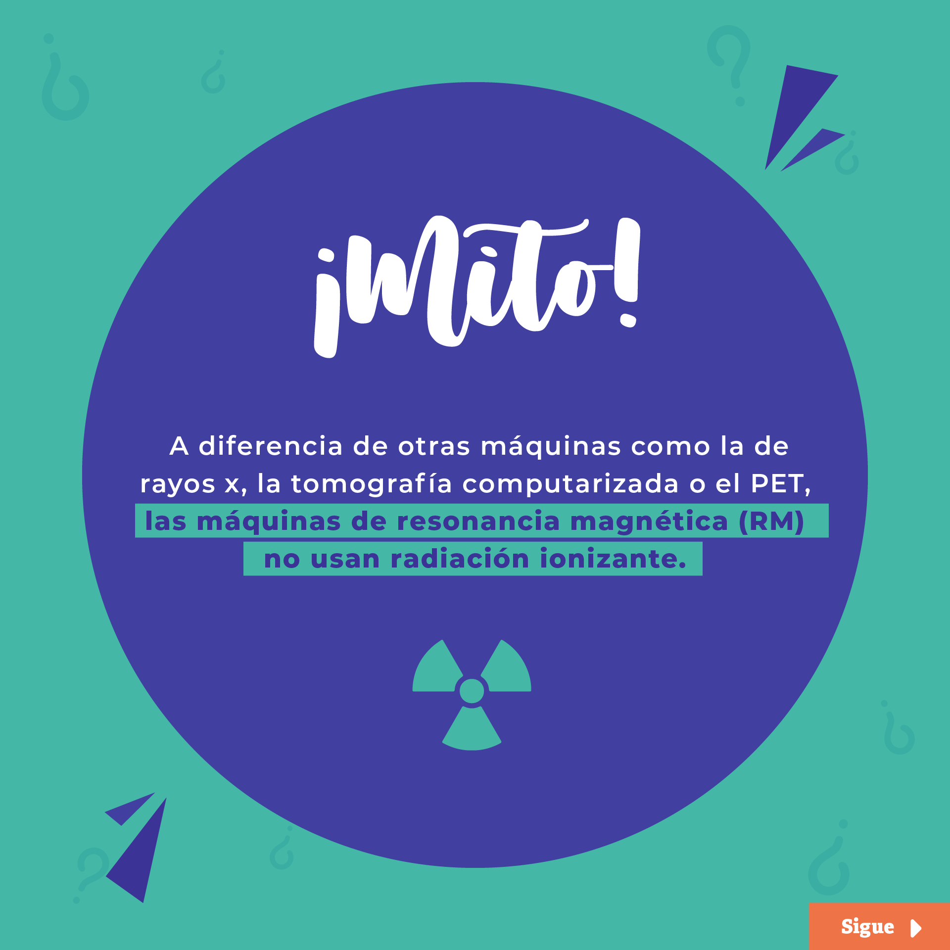 ¿Las resonancias magnéticas nos exponen a radiación?