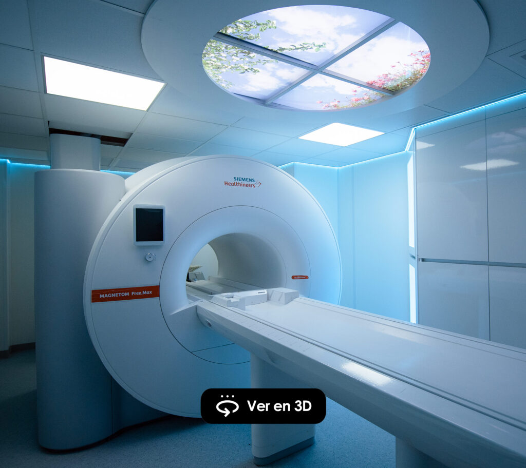 Resonador magnético en 3D